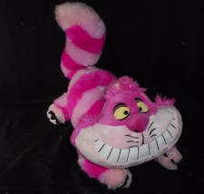 17 " Disney Negozio Alice Nel Paese Delle Meraviglie Cheshire Cat Peluche Rosa - $26.75
