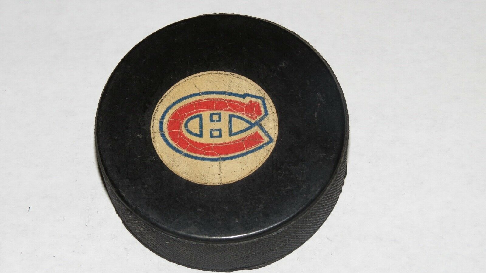 1973-83 Montreal Canadiens Official Viceroy Inglasco NHL Game Puck! Not