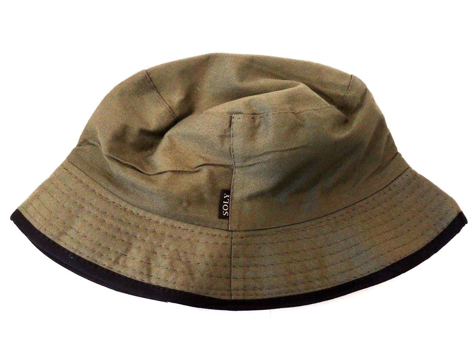 IDF Israel Army Boonie Bucket Hat Military Olive Green Khaki 100 Thick