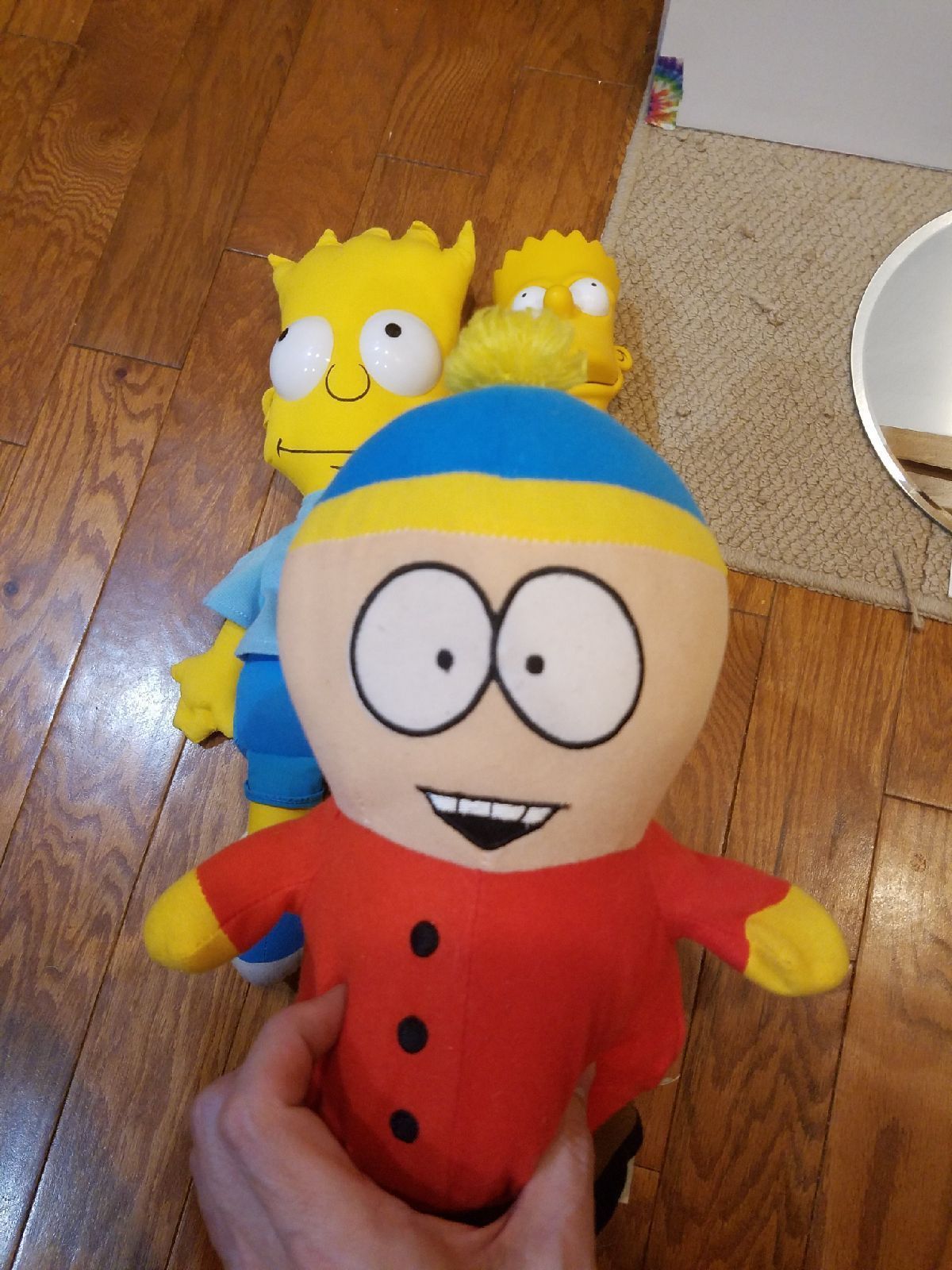 Bulk Plush Lot - BART Simpson & Eric Cartman South Park Simpsons toy ...