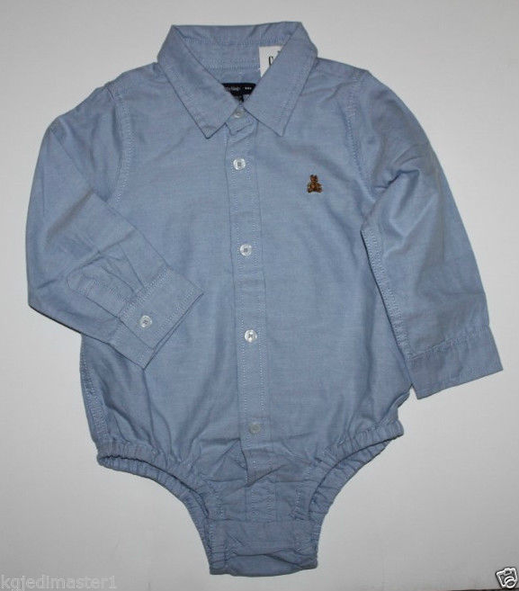 NWT Gymboree Boys Dress Shirt Button Up LS Oxford Long sleeve