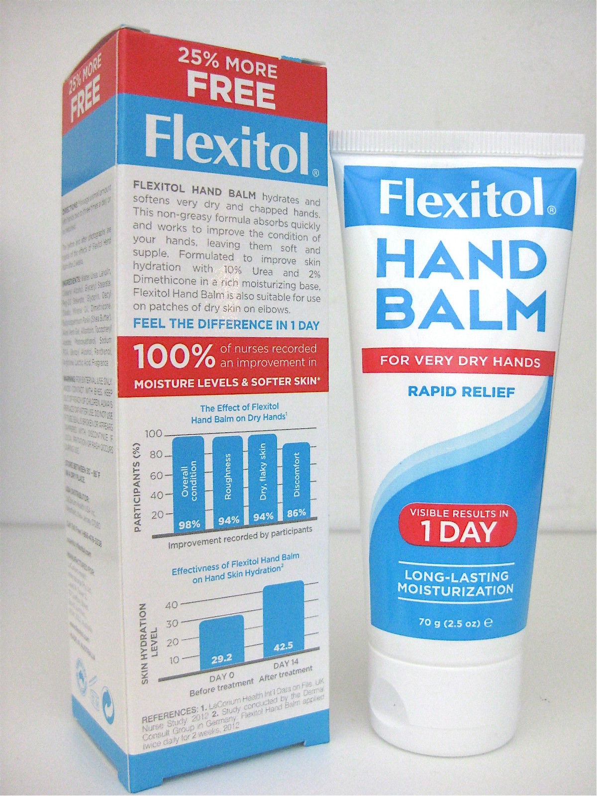 Flexitol Hand Cream balm for very dry hands, 2.5 oz Other Skin Care
