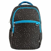 YOOBI 18" Classic Backpack & Laptop Sleeves-Black Galaxy Print Nwt