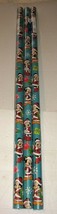NEW Aqua Teal Disney Mickey Minnie Christmas Gift Wrapping Paper 3 Rolls=60 sqft - $27.71