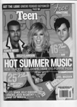 Teen People magazine Summer 2005, Kanye West, Kelly Clarkson, Joel Madden - $16.78