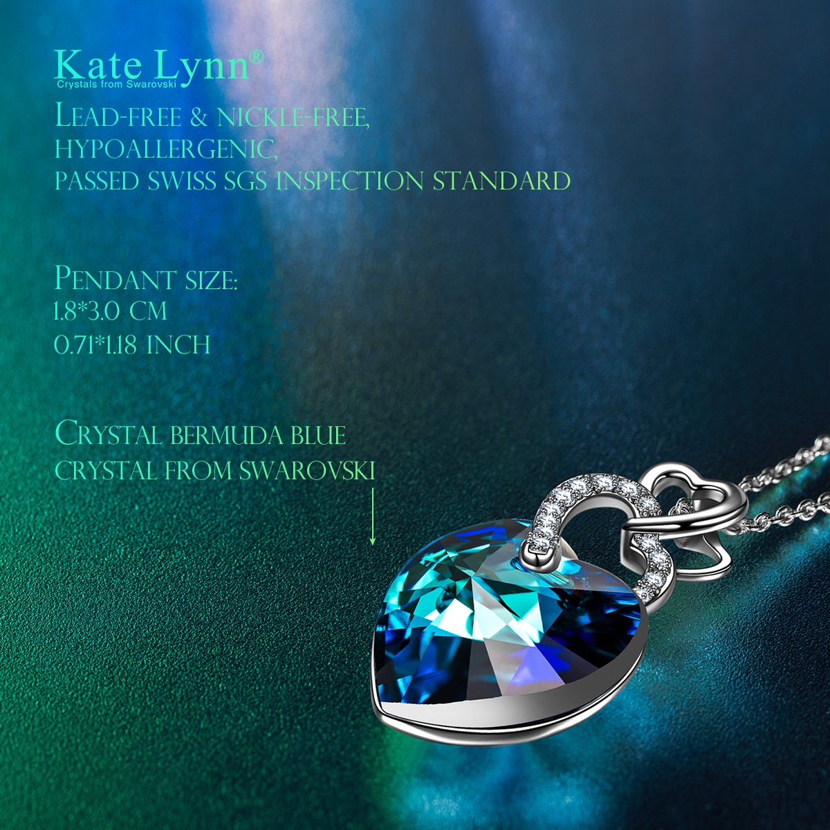 Kate Lynn Necklaces for Women Jewelry Gift Women's Crystals from