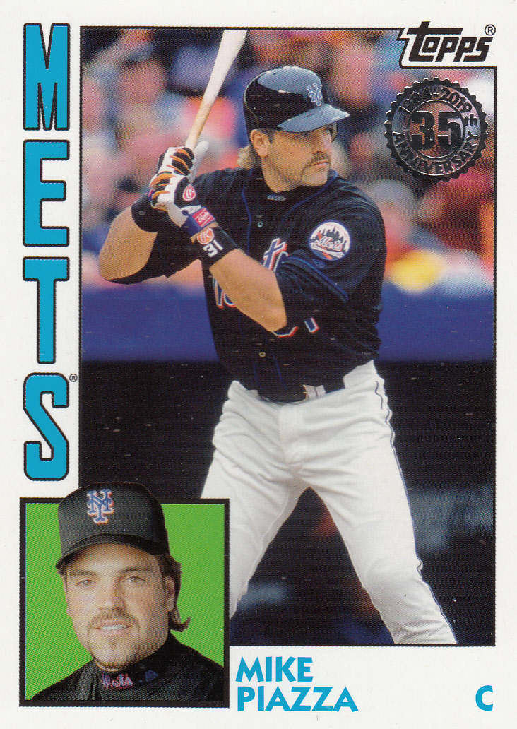 Mike Piazza 2019 Topps Series 1 1984 Card #T84-43 - Baseball Cards