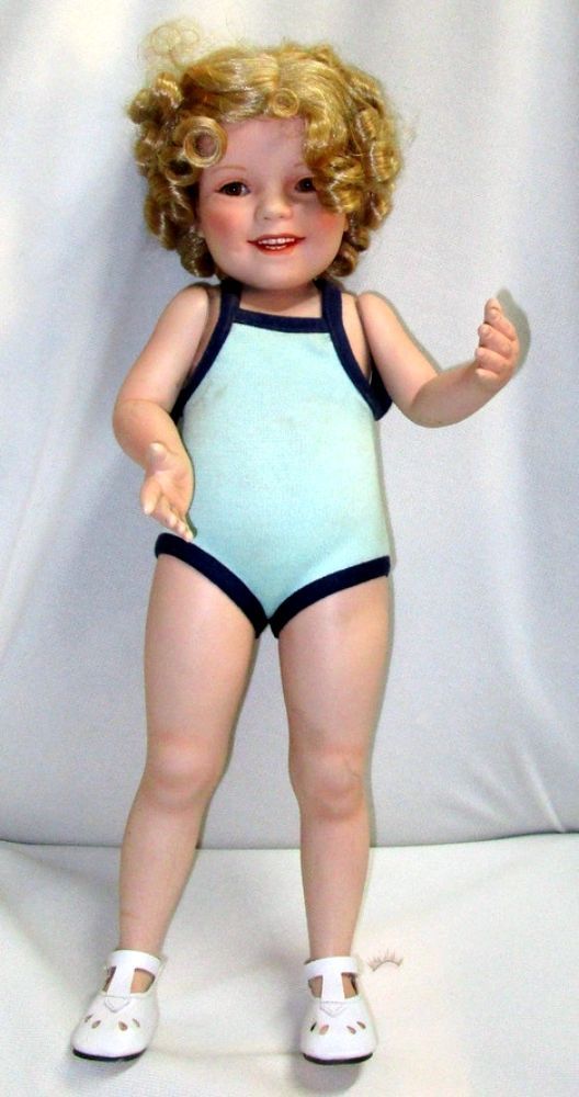 Bathing Beauty Shirley Temple From The Toddler Doll Collection by The Danbury Mint