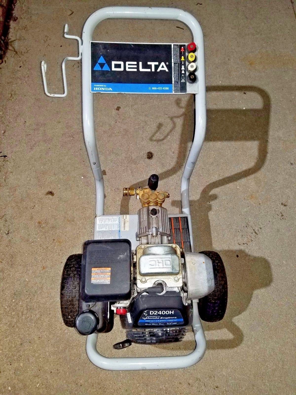 Delta D2400H Pressure Washer w/ 2750 psi Annovi Reverberi Pump and ...