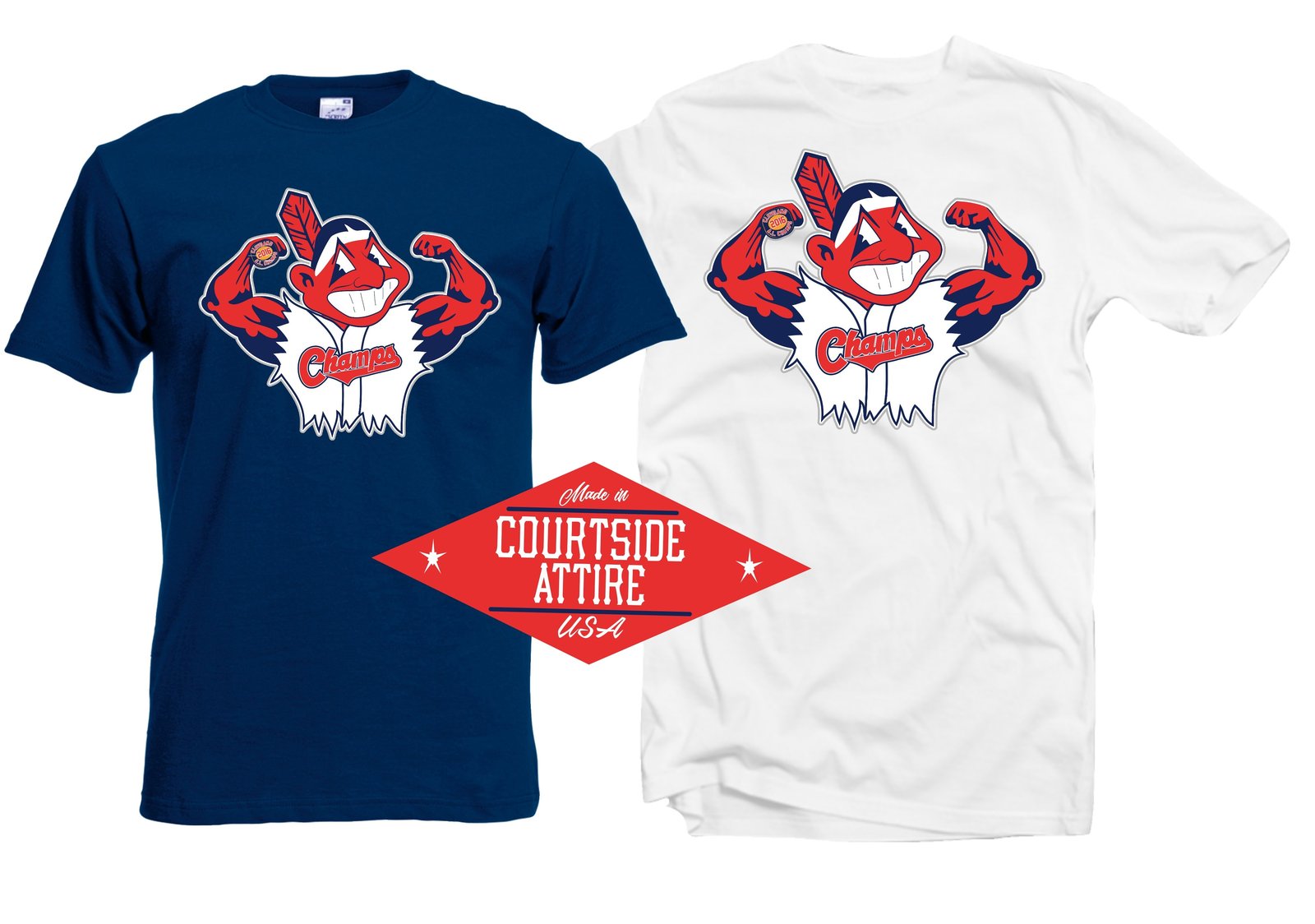 Image of Chief Wahoo Indians Cleveland Shirt 2016 AL Champs