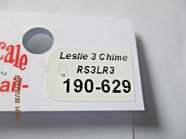 Cal Scale # 190-629 Leslie 3 Chime RS3LR3. HO-Scale image 2