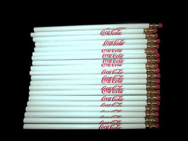 Coca-Cola Pencils White Set of 20- BRAND NEW - $14.85
