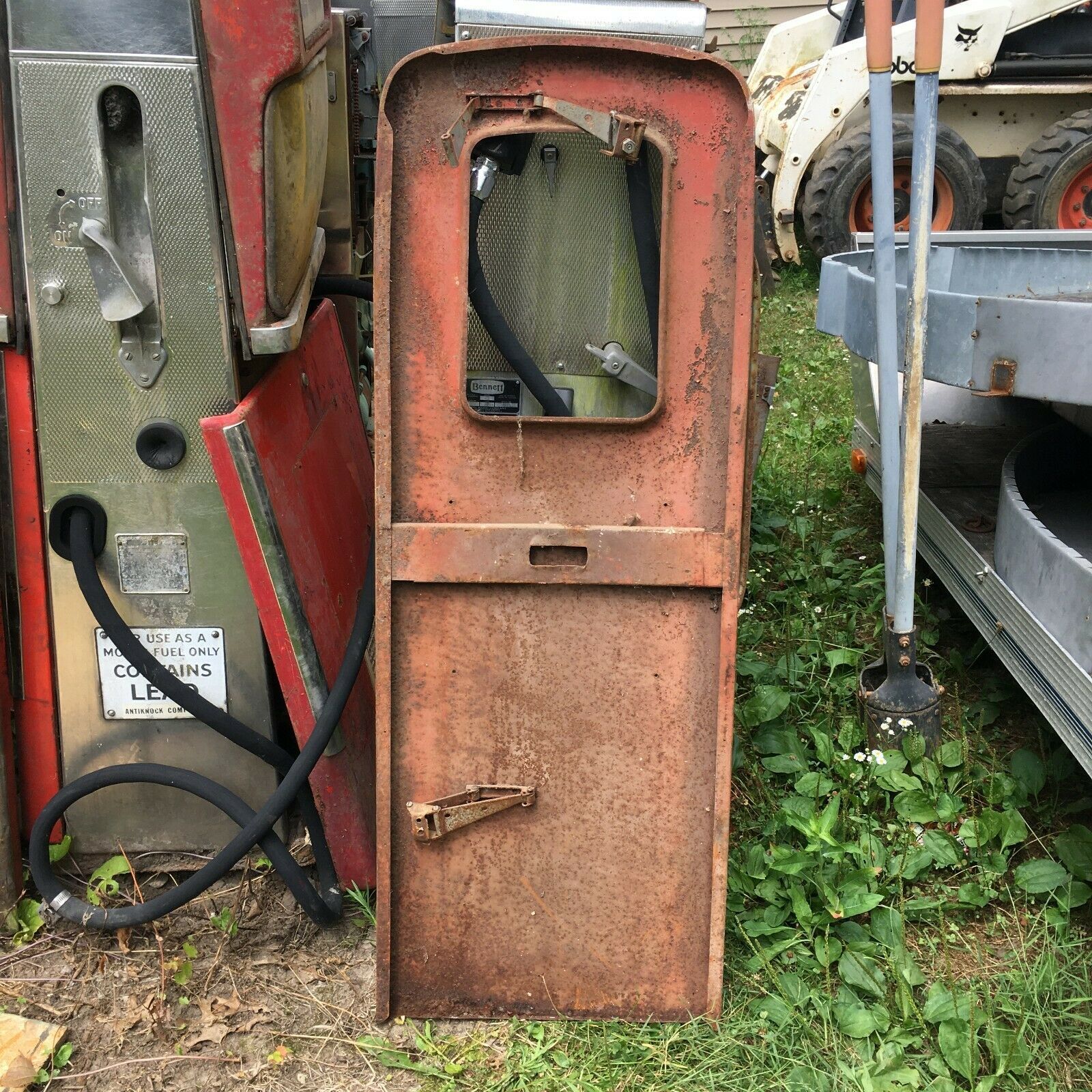 ORIGINAL WAYNE MS 80 GAS PUMP DOOR / ORIGINAL GAS PUMP DOORS / GAS PUMP