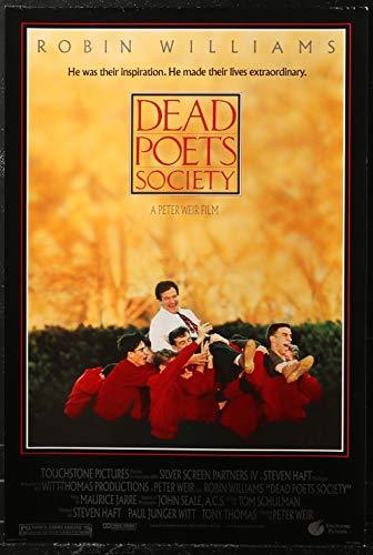 Primary image for DEAD POETS SOCIETY - 17.5"x26" Original Movie Poster Half Sheet ROLLED Rare 1989