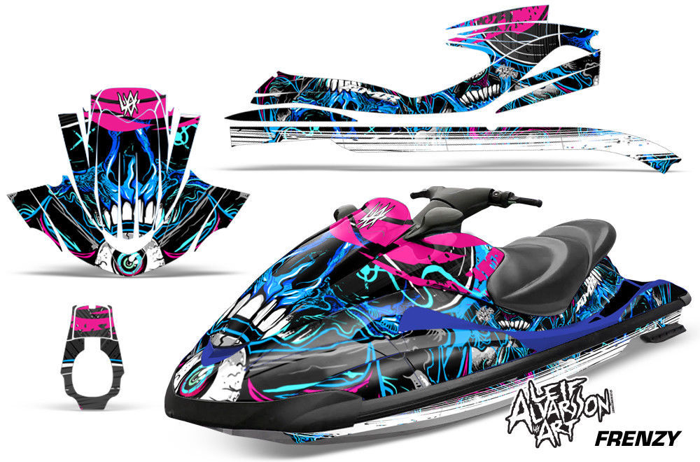 Yamaha Wave Runner Jet Ski Decal Wrap Sticker Graphics Kit 2002-2005 ...