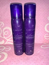 2 Alterna Caviar Glitterati Shimmer 3 oz Sparkling Shine Spray Hair Glow - $43.56