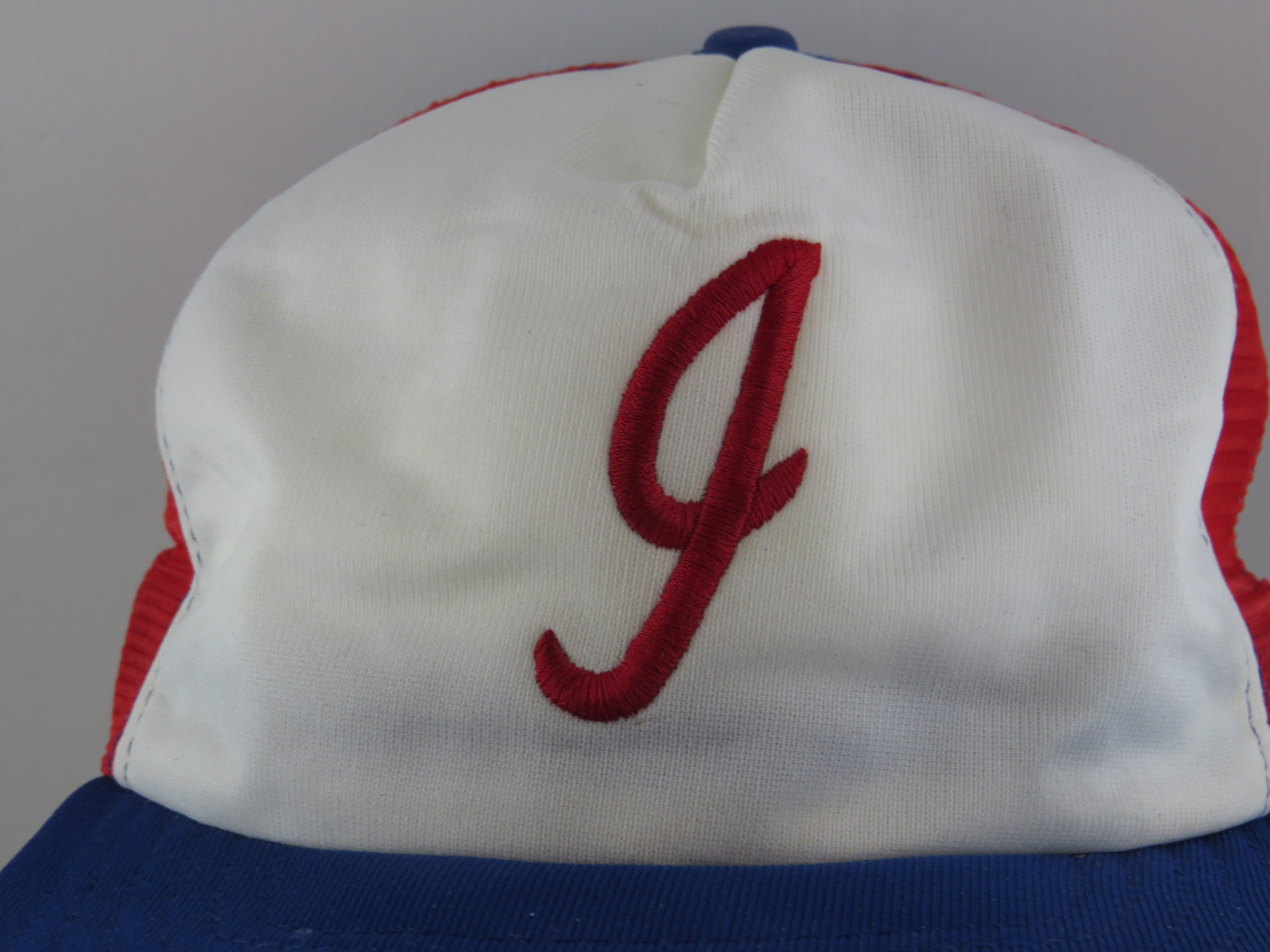 Indianapolis Indians Hat (VTG) - Tri Colour Trucker Hat by New Era ...