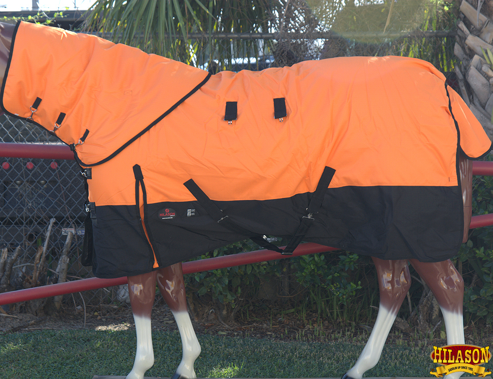 76" Hilason 1200D Waterproof Poly Turnout Horse Blanket Neck Cover