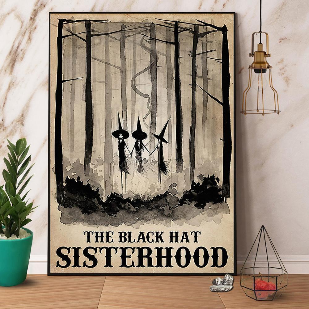 Primary image for Witch The Black Hat Sisterhood Canvas And Poster