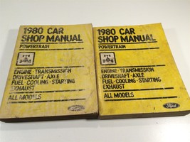 1980 Ford Car Shop Manual Powertrain All Models 365-126-80D - $14.99