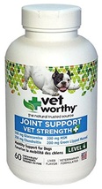 Vet Worthy Joint Support Liver Flavored Chewables for Dogs - 60 Count - Level 4 - $87.83