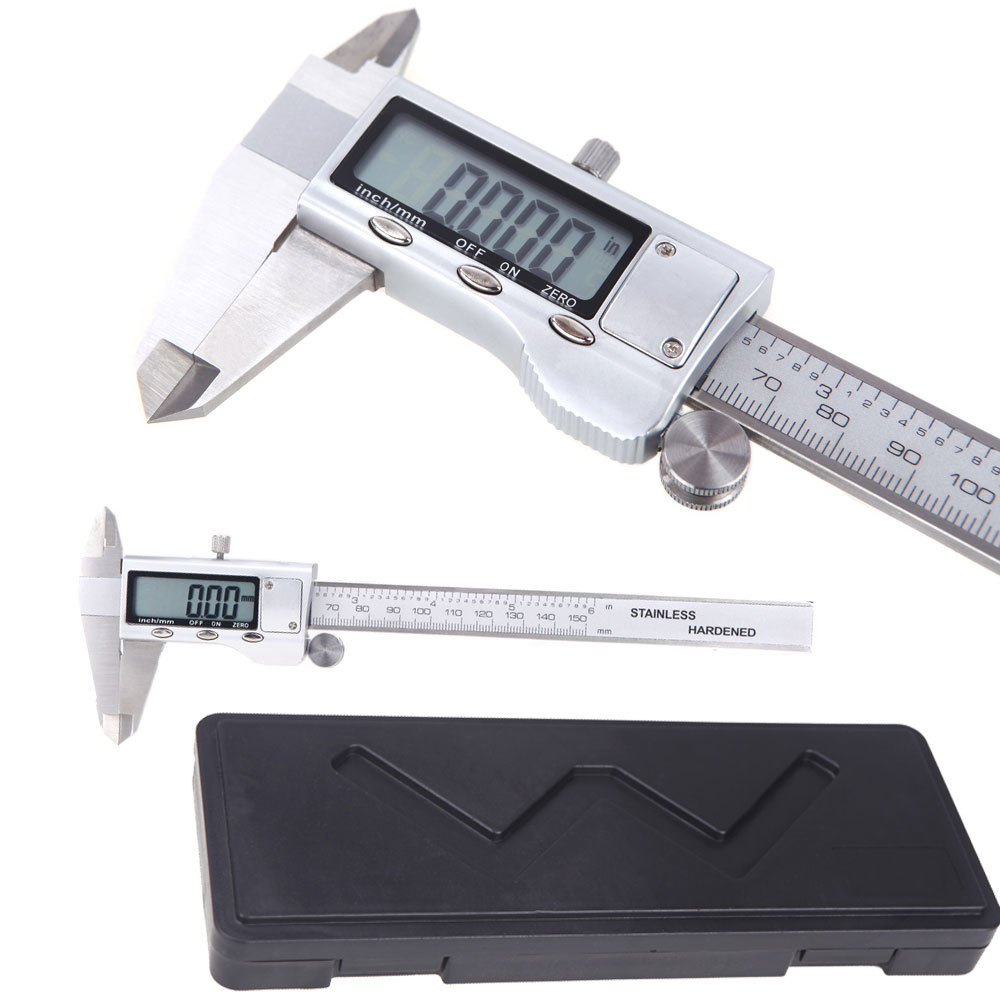 0 150mm Electronic Millimeter Thickness Caliper 150mm pocket vernier