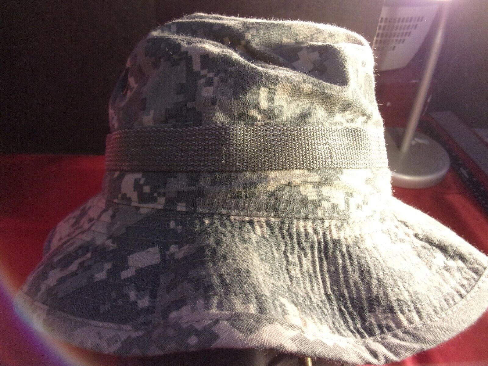 USGI HAT SUN HOT WEATHER BOONIE MILITARY JUNGLE TYPE II ACU 7 1/4