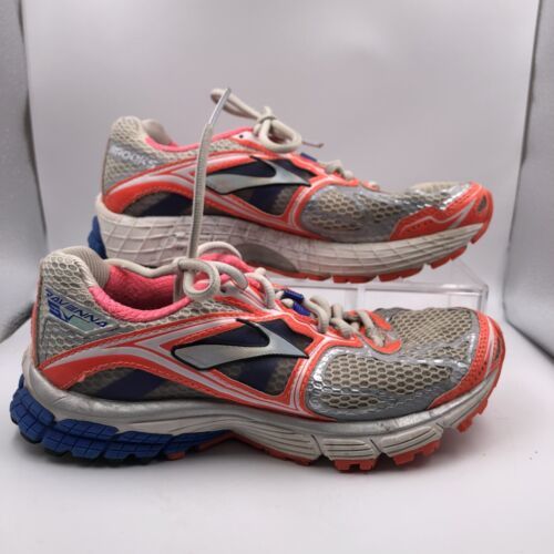 Brooks DNA Carpe Runem Avenna Blue, Pink, Orange and White Running Shoes Size 6