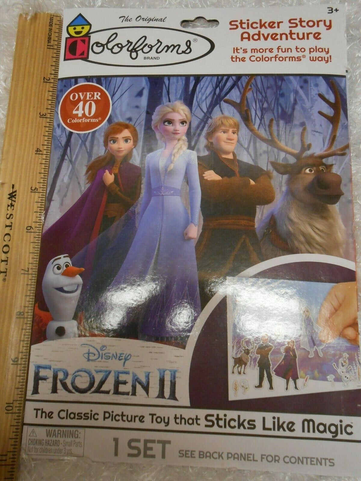 Primary image for Original Colorforms Frozen 2 Sticker Story Adventure Brand New **FREE SHIPPING**