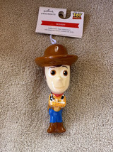 Hallmark Disney Pixar Toy Story WOODY Decoupage Christmas Ornament NEW 3.5” - $17.96