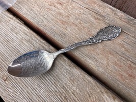 Vintage State C API Tol Albany New York Sterling Silver Souvenir Spoon - $24.70