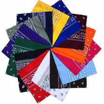 Sex hip hop black paisley bandana headwear hair band scarf neck wrist wrap band headtie thumb200