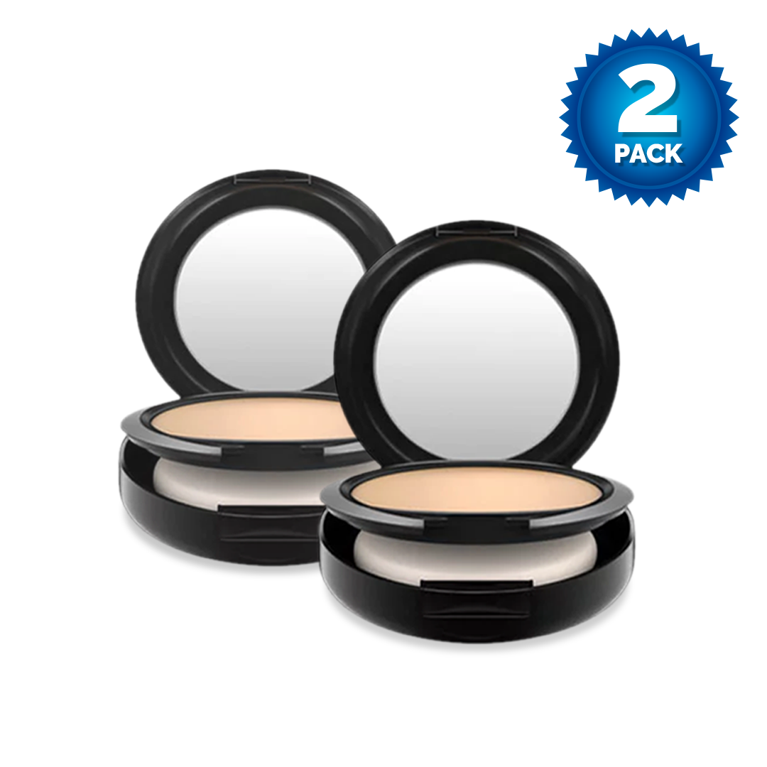 2 PACK MAC Studio Fix Compact Powder Plus Foundation From NC 20 to NC