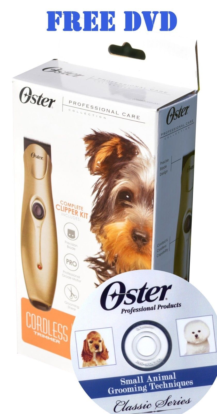 oster cordless pet hair trimmer