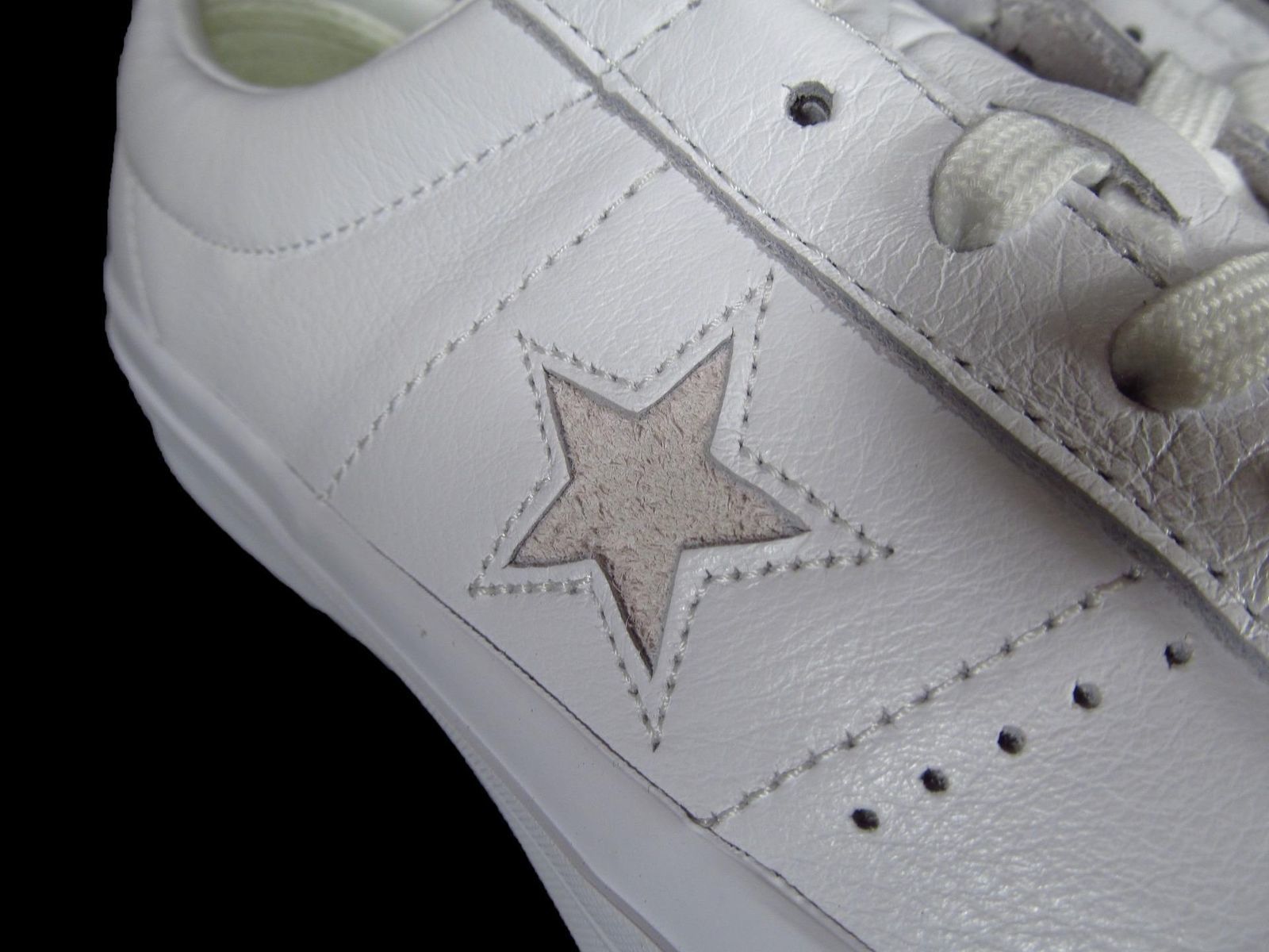 converse one star low top leather