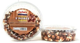 2 Packages Zachary 16 Oz S'Mores Flavored Candy Corn 110 Cals Per Serving