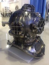 NauticalMart Antique US Navy V Mark Scuba Sea Diving Divers Helmet