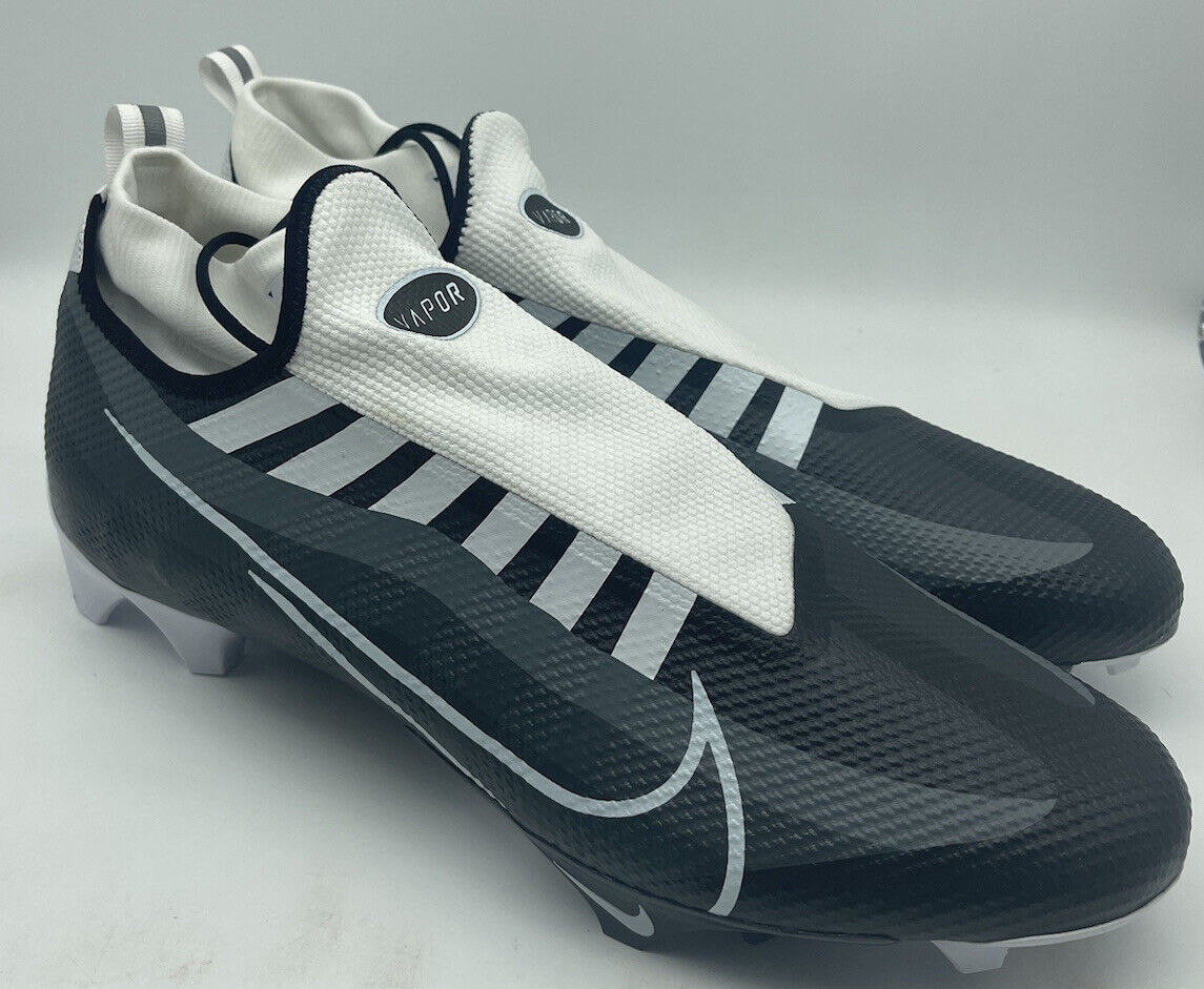 Nike Vapor Edge Pro 360 Football Cleats Black Smoke Grey DQ3670-001 Men ...
