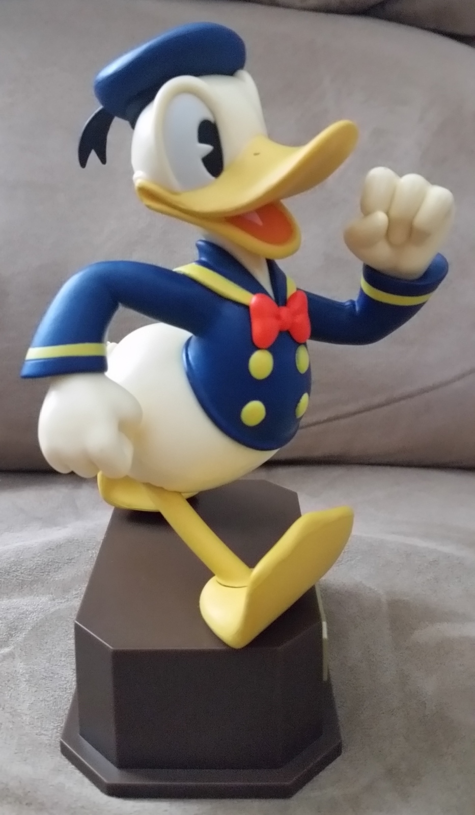 large donald duck statue