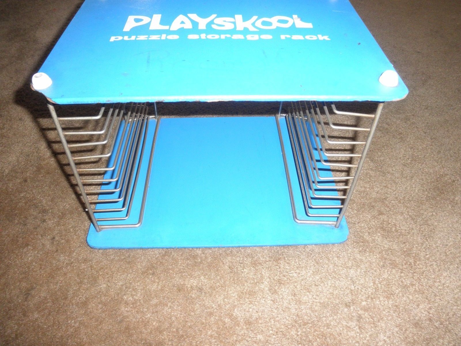 wooden puzzle holder