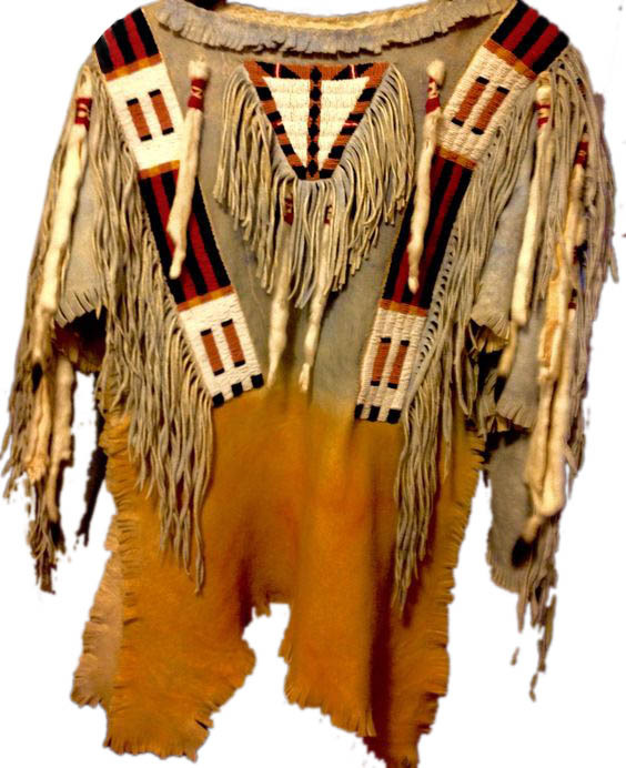 buckskin war shirt