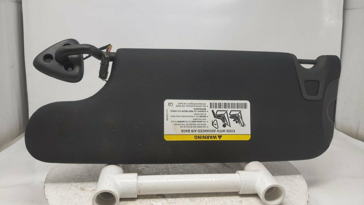 2015 Dodge Challenger Passenger Right Sun Visor Sunvisor Black 32417