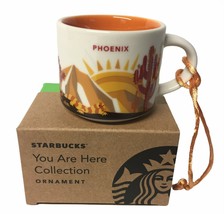 Starbucks Phoenix You Are Here Ceramic Ornament Demitasse Desert Cactus - $28.04
