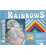 May You Always See Rainbows Quilting, Applique, String Quilting Pillows Mobile  - $4.95