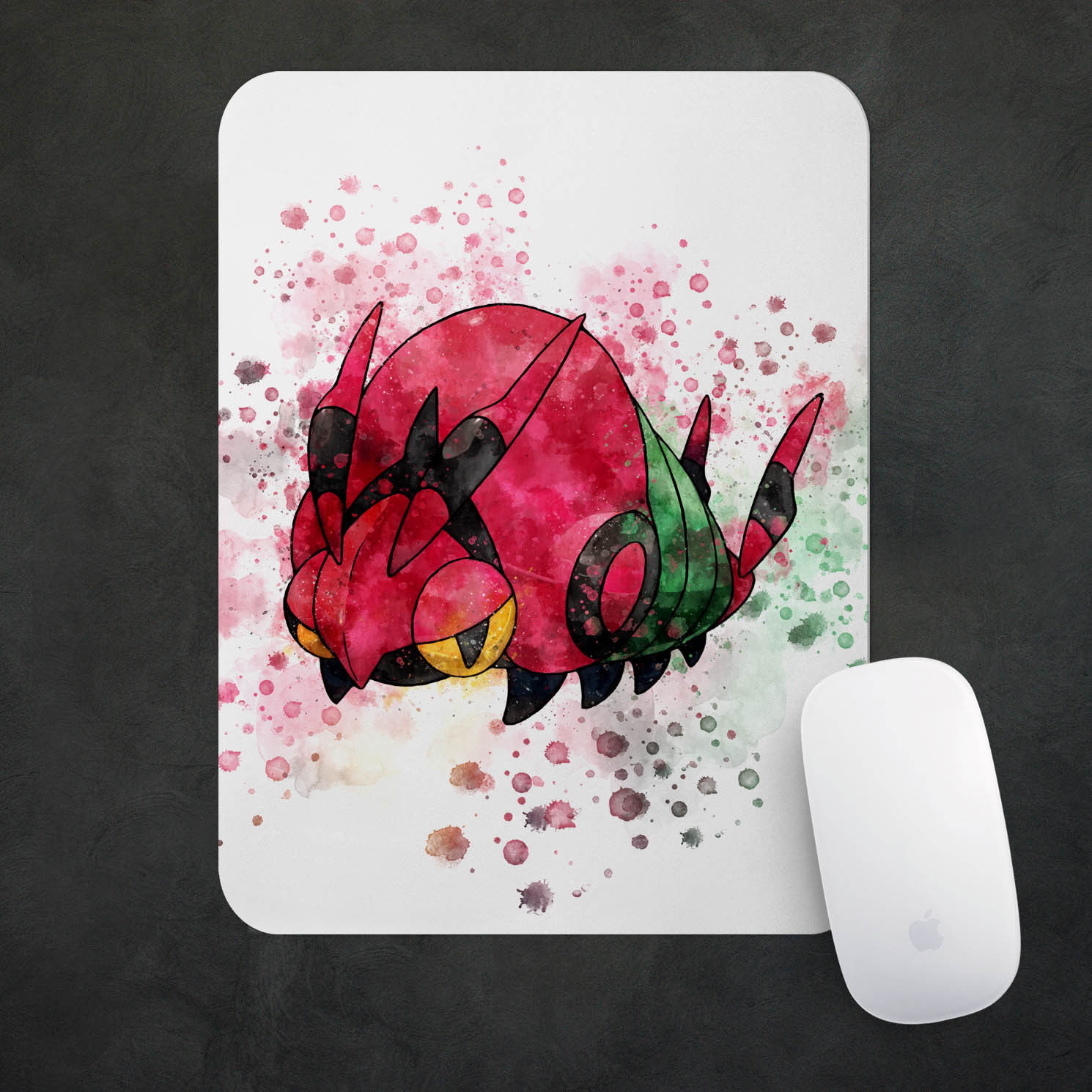 Venipede Pokemon Mouse Pad Anime Gaming Mousepad TOP Quality BIG SIZE