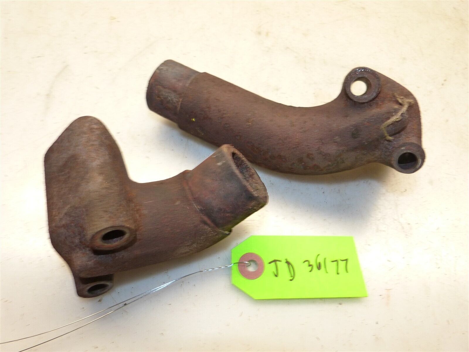 John Deere 317 Tractor Kohler KT17 17hp Engine Exhaust Pipes Lawn