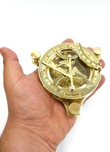 NauticalMart 5" Sundial Compass Solid Brass Sun Dial image 3