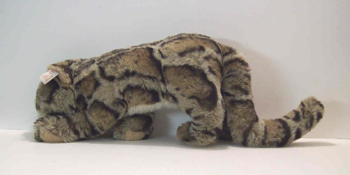 national geographic clouded leopard plush