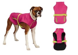 Dog Jacket Zack &amp; Zoey Pink Trek Sport CLOSEOUT SMALL/MEDIUM - CLEARANCE - $18.70