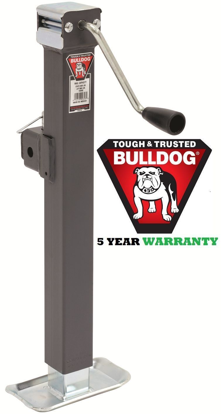 Fulton Bulldog Sidewind 5000lb Lift Capacity A Frame Truck Trailer Jack 2 Pack